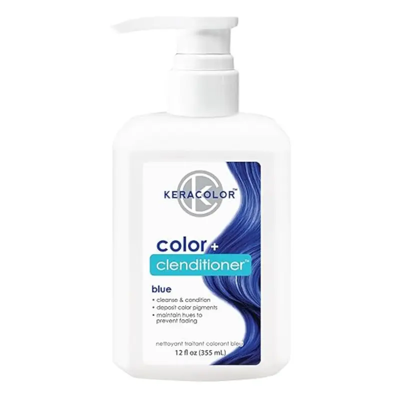Keracolor Color + Clenditioner 355ml - Blue