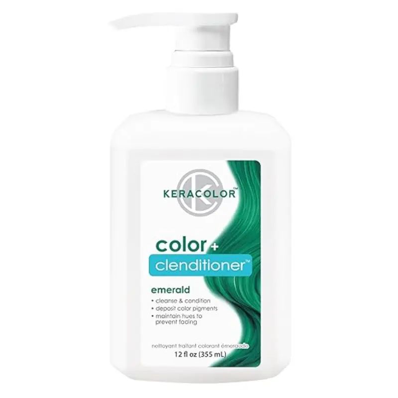 Keracolor Color + Clenditioner 355ml - Emerald