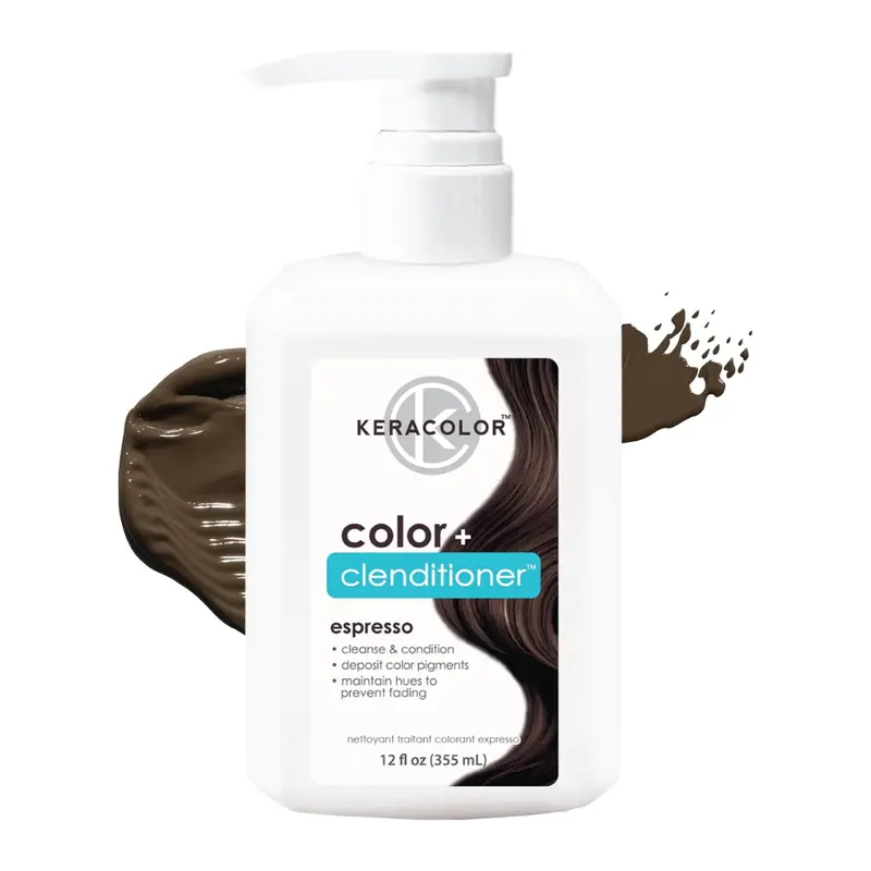 Keracolor Color + Clenditioner 355ml - Espresso