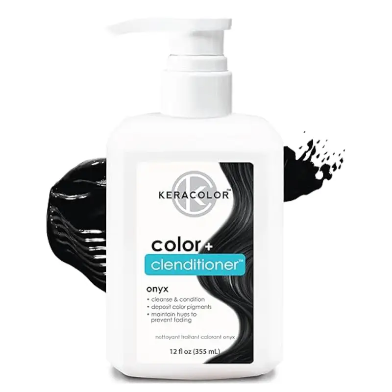 Keracolor Color + Clenditioner 355ml - Onyx