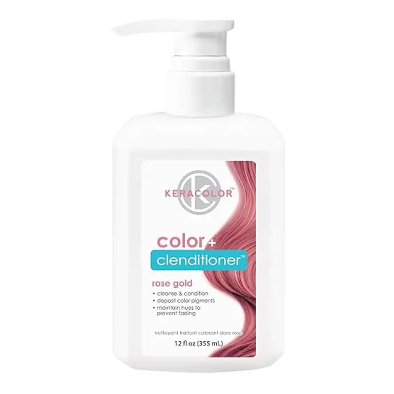 Keracolor Color + Clenditioner 355ml - Rose Gold
