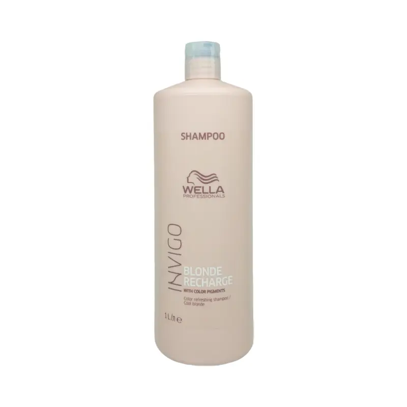 Wella Invigo Blonde Recharge Cool Blonde Colour Refreshing Shampoo 1L
