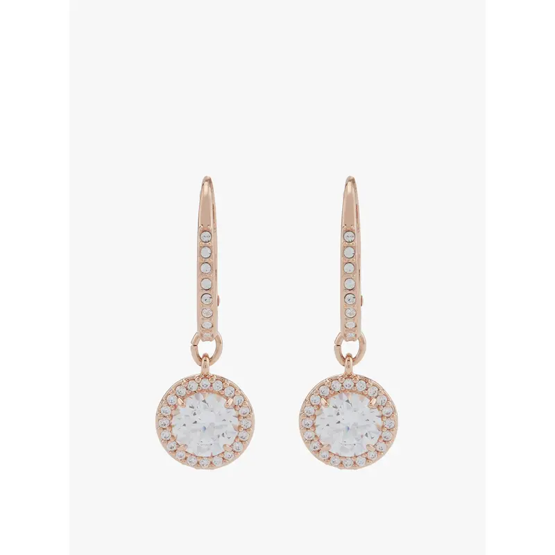 Constella Round Cut Drop Earrings