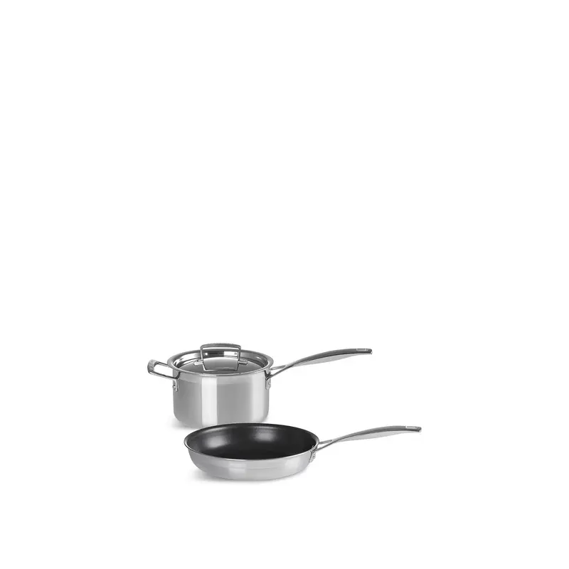 Toughened Non-Stick 2 piece Set Fry Pan 24" & Small Pan 18"