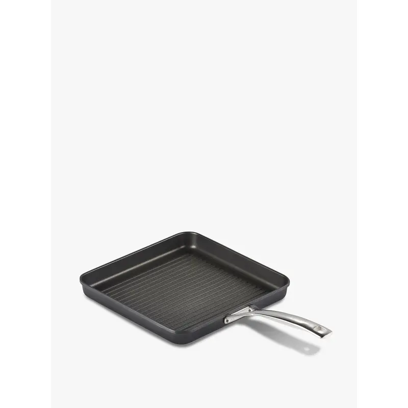 Toughened Non-Stick Ribbed Square Grill 28cm