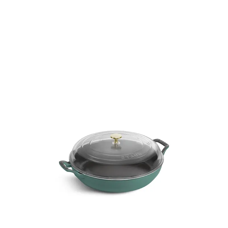 Cast Iron Brasier with Glass Lid