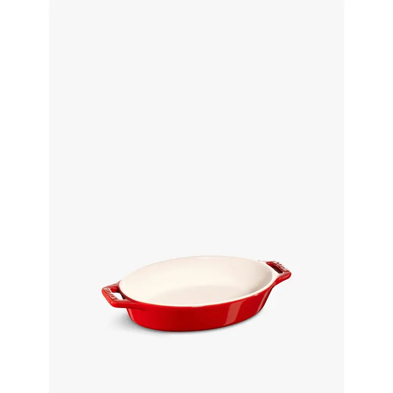 Oval Oven Dish Cherry