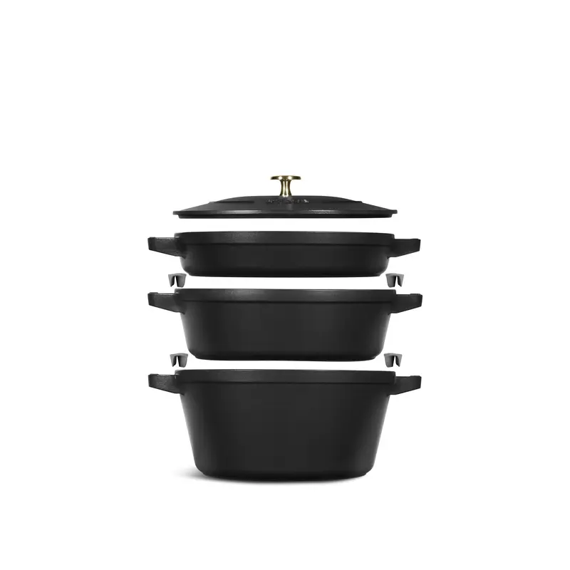 Pot Set 3pc Stackable