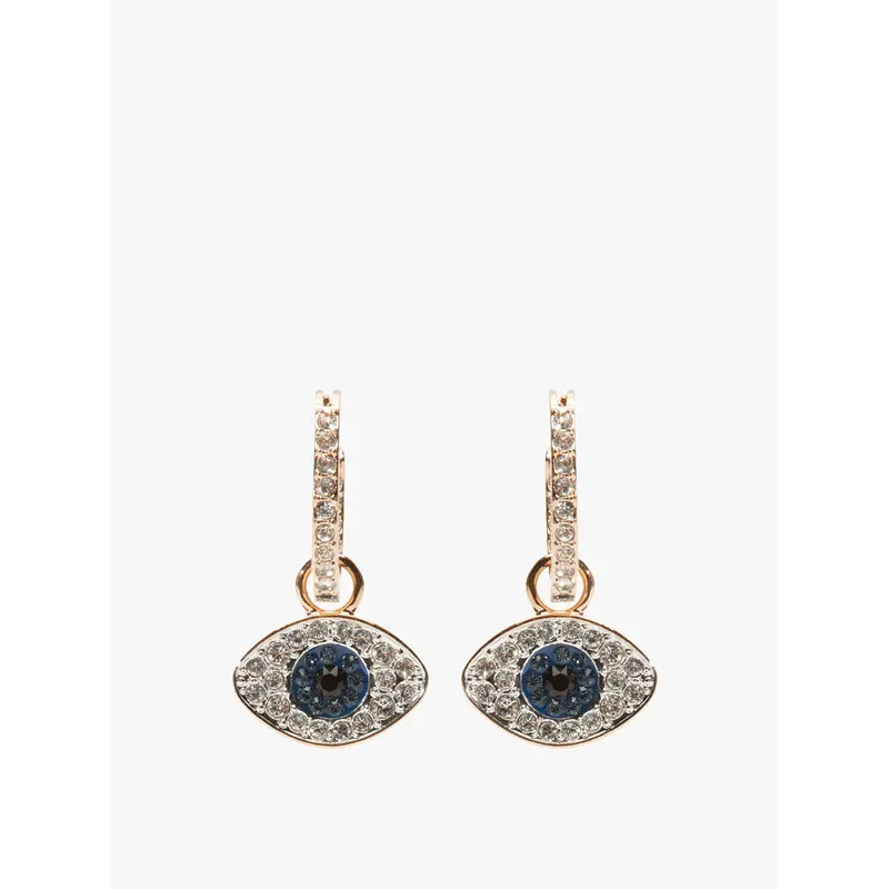 Swarocski Symbolic Evil Eye Earrings