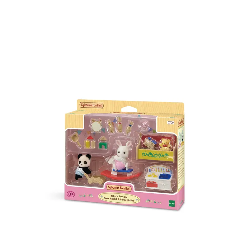 Babys Toy Box - Snow Rabbit Panda Babies