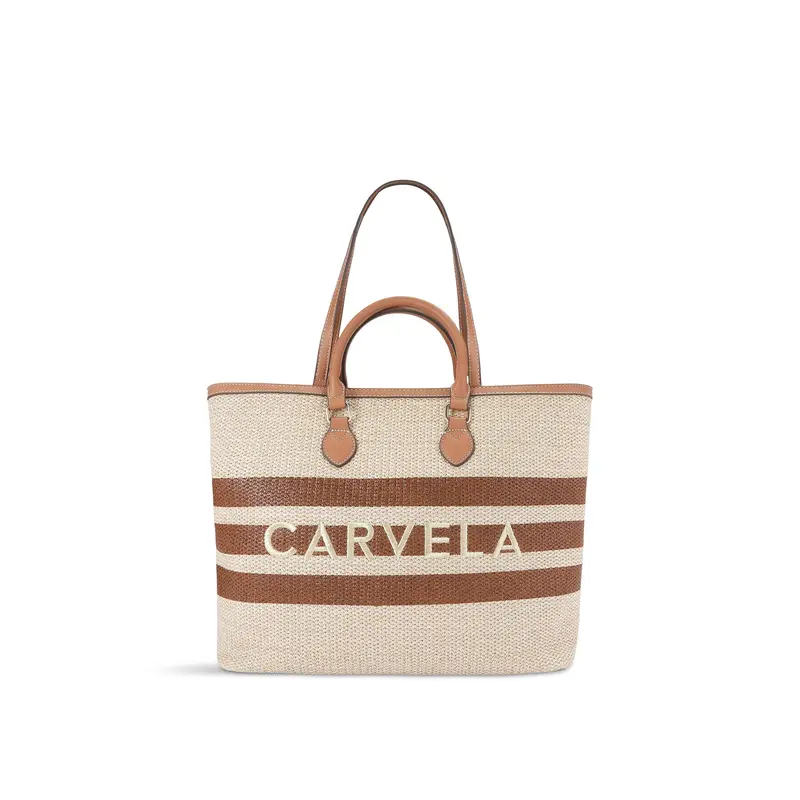 SORRENTO STRIPE SHOPPER