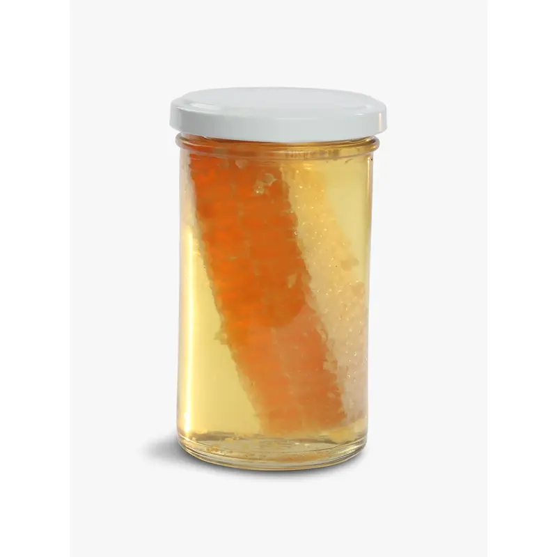 Hand Cut Comb in Honey Jar 350g