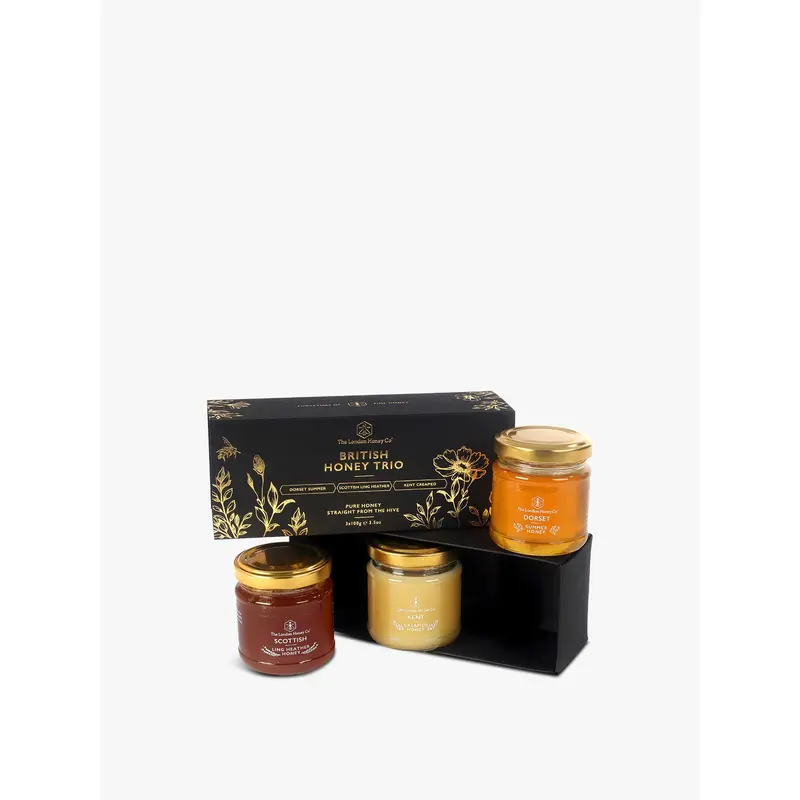 Trio of Honey Gift Box 3 x 100g