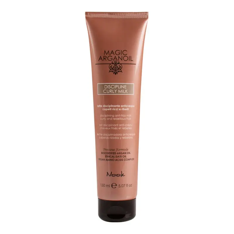 Nook Magic Argan Discipline Curly Milk 150ml - Curly and Rebellious Hair