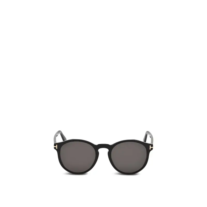 Ian 02 Acetate Round Mens Sunglasses