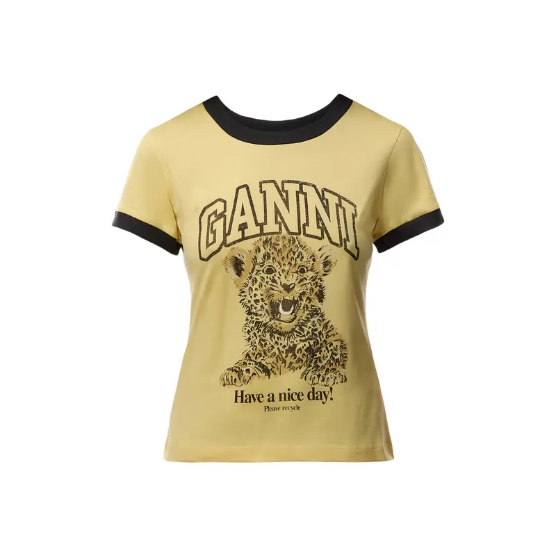 Basic Jersey Leopard T-Shirt