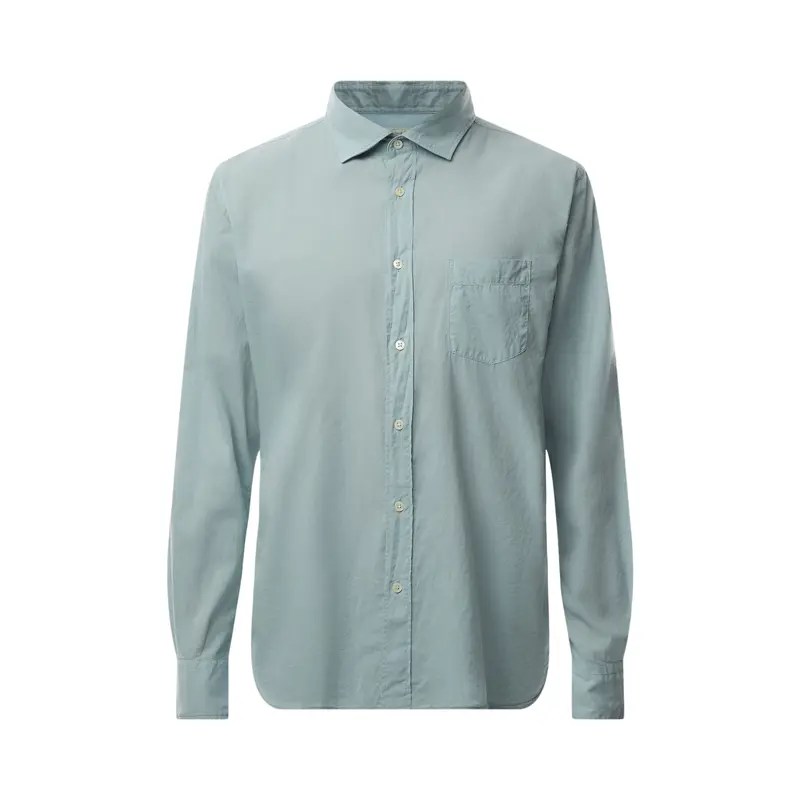 Summer Voile Paul Pat Men Woven Shirt