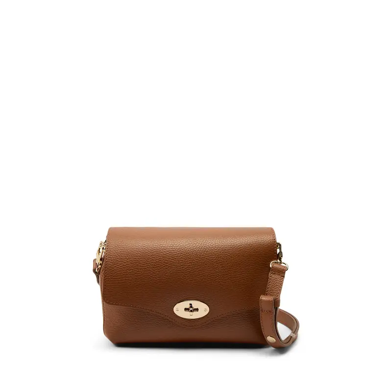 The Maddie Midi Tan Leather Bag