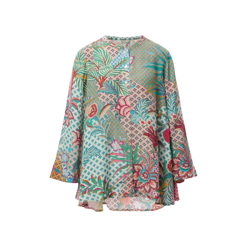 Botanical Patchwork Shirt