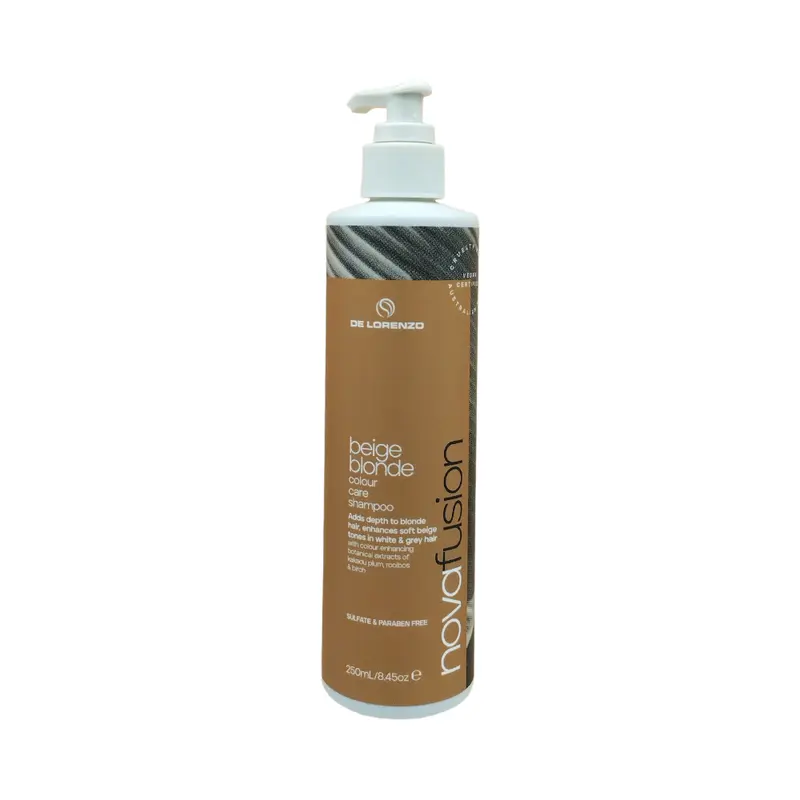 De Lorenzo Novafusion Beige Blonde Shampoo 250ml