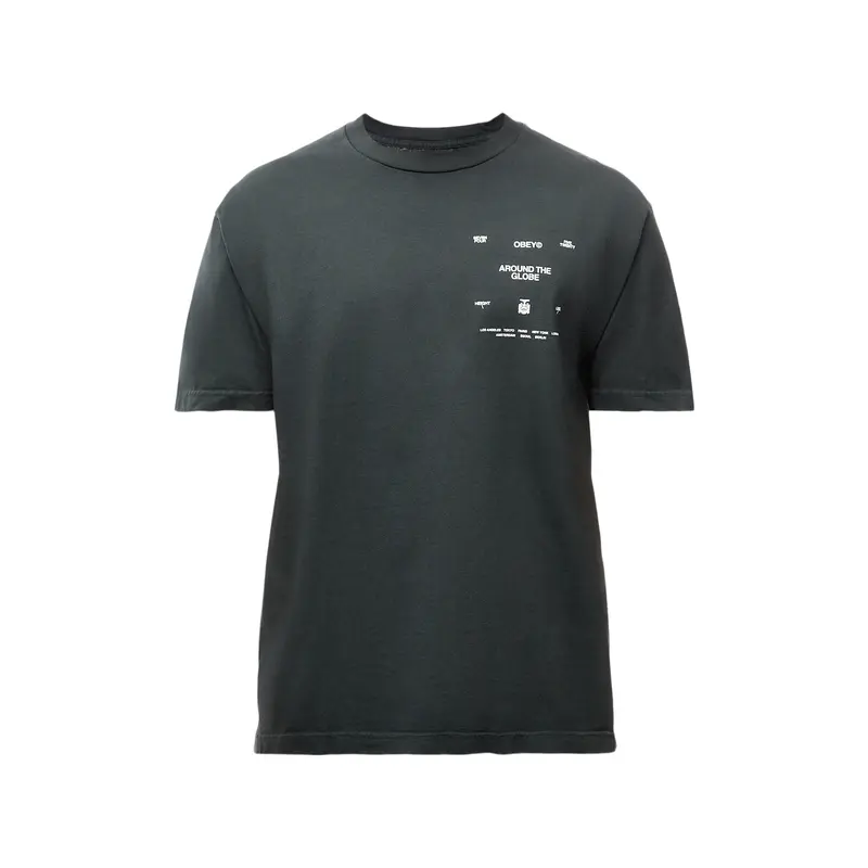 Obey Around The Globe T-Shirt