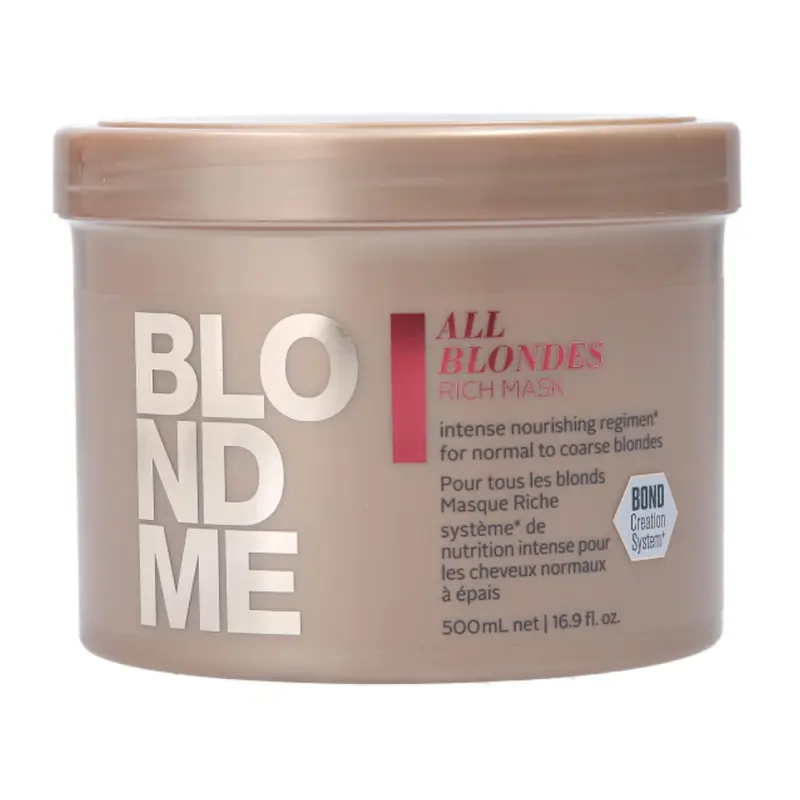 Schwarzkopf BLONDME Rich Mask 500ml - All Blondes