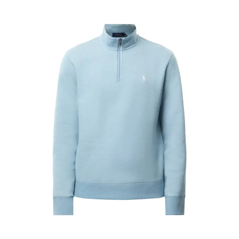Double Knit Quarter Zip Sweatshirt