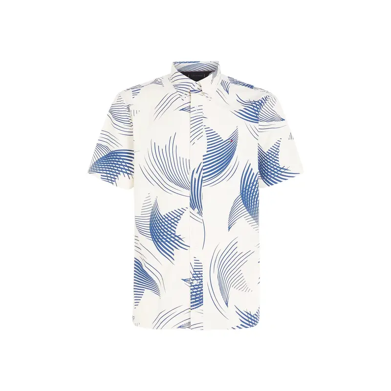 Motion Star Print Short Sleeve Regular