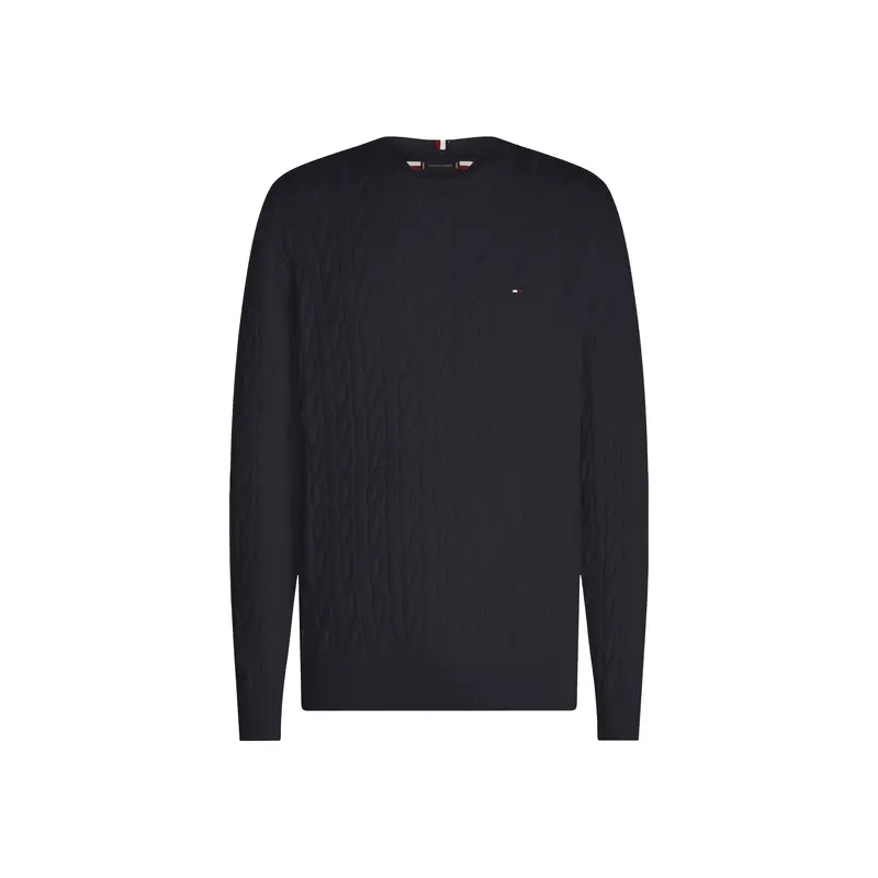 Cable Knit Crew Neck Jumper