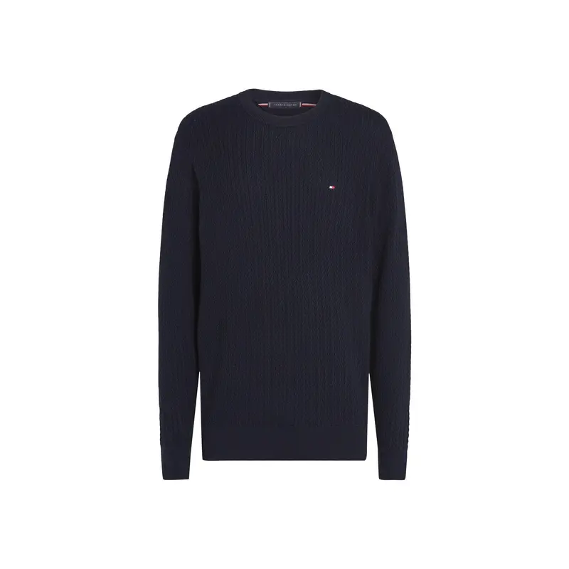 Herringbone Crew Neck Sweater