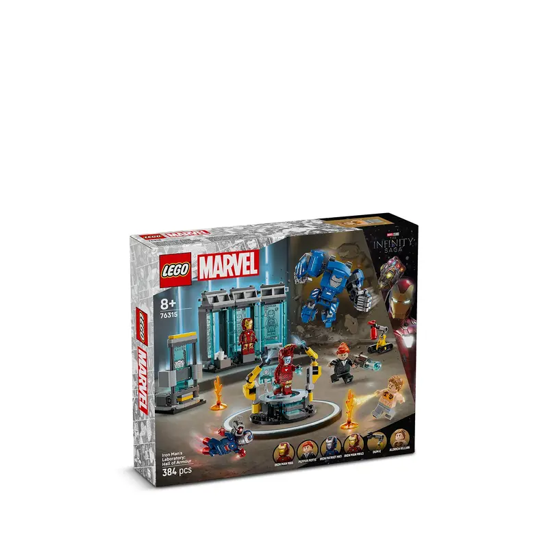 Iron Man's Laboratory: Hall of Armor 76315