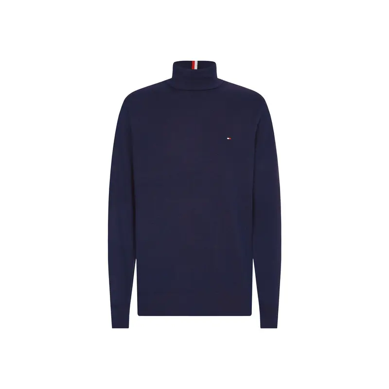 Roll Neck Jumper with Cashmere