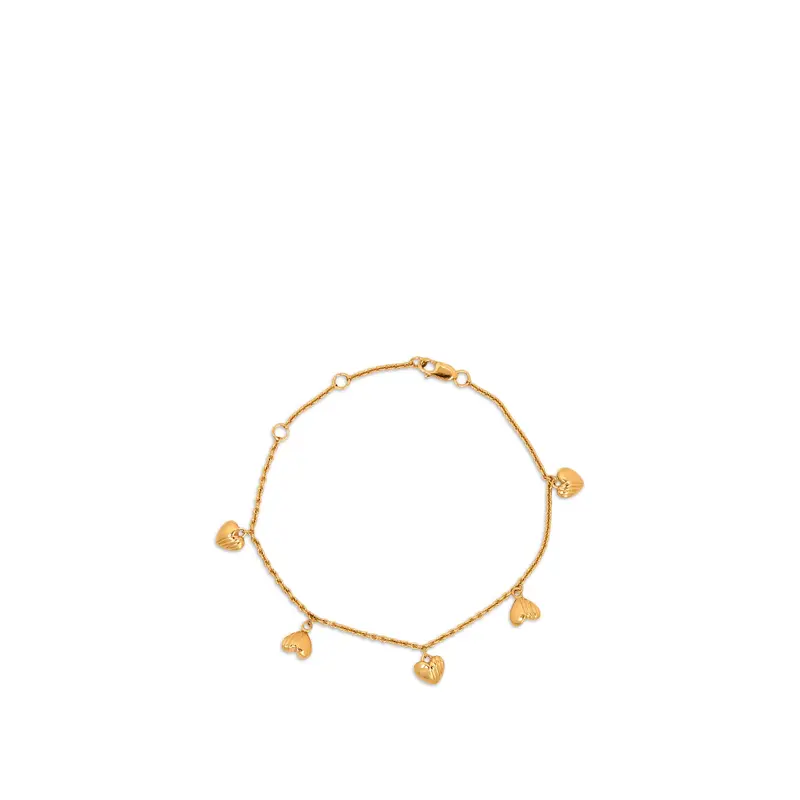 Untamed Deco Hearts Bracelet