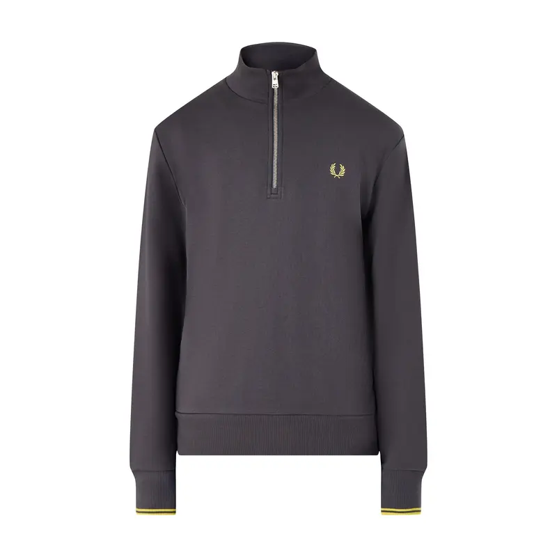 Half Zip Sweatshirt Black