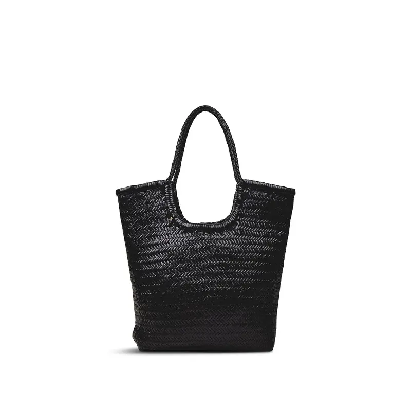 Woven Diagonal Bag