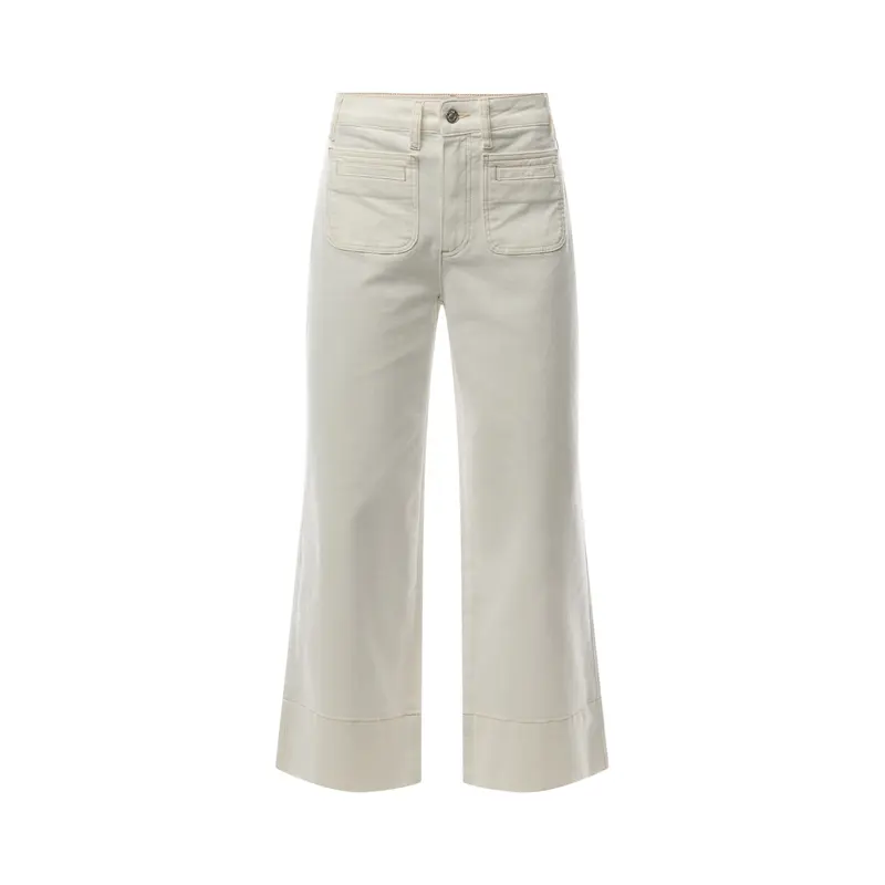 Anessa Vintage Patch Pocket Jeans Toasted Ecru