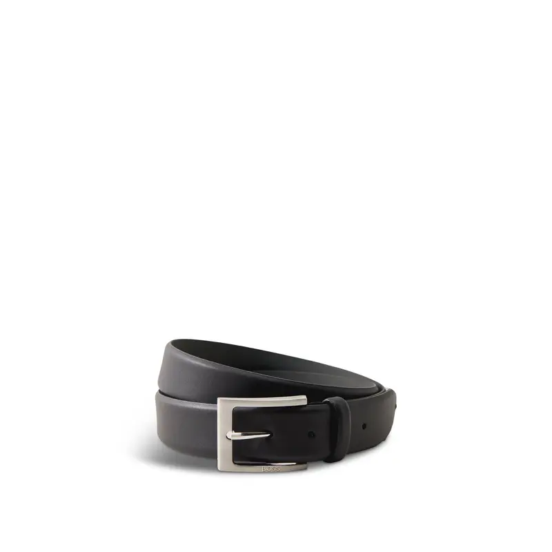 Barnabie Leather Belt Black