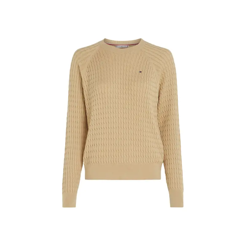 Cable Knit Raglan Sleeve Jumper
