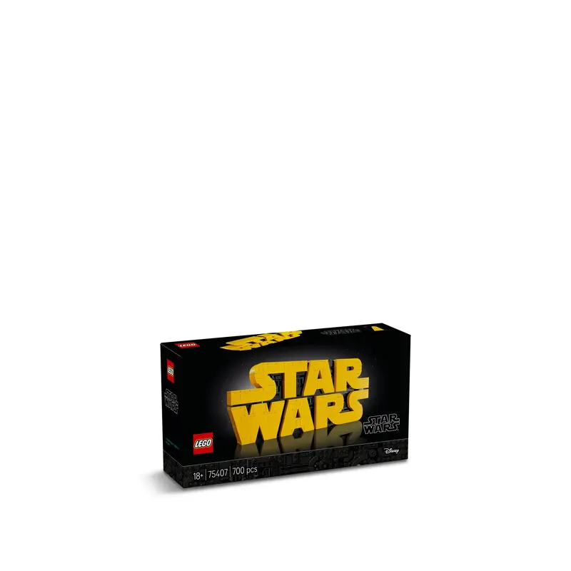Brick-Built Star Wars Logo 75407