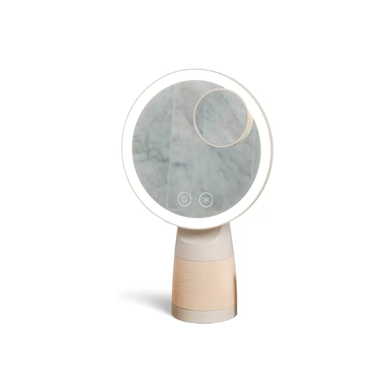 Glow Plus Bluetooth Speaker Makeup Mirror