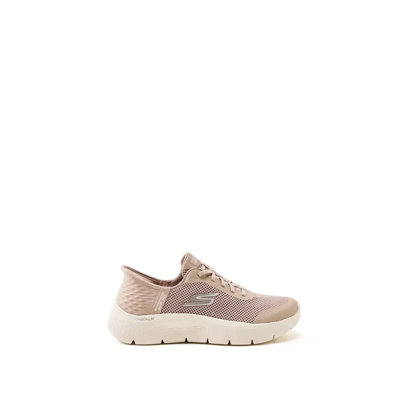 Go Walk Flex Grand Entry Trainers Taupe