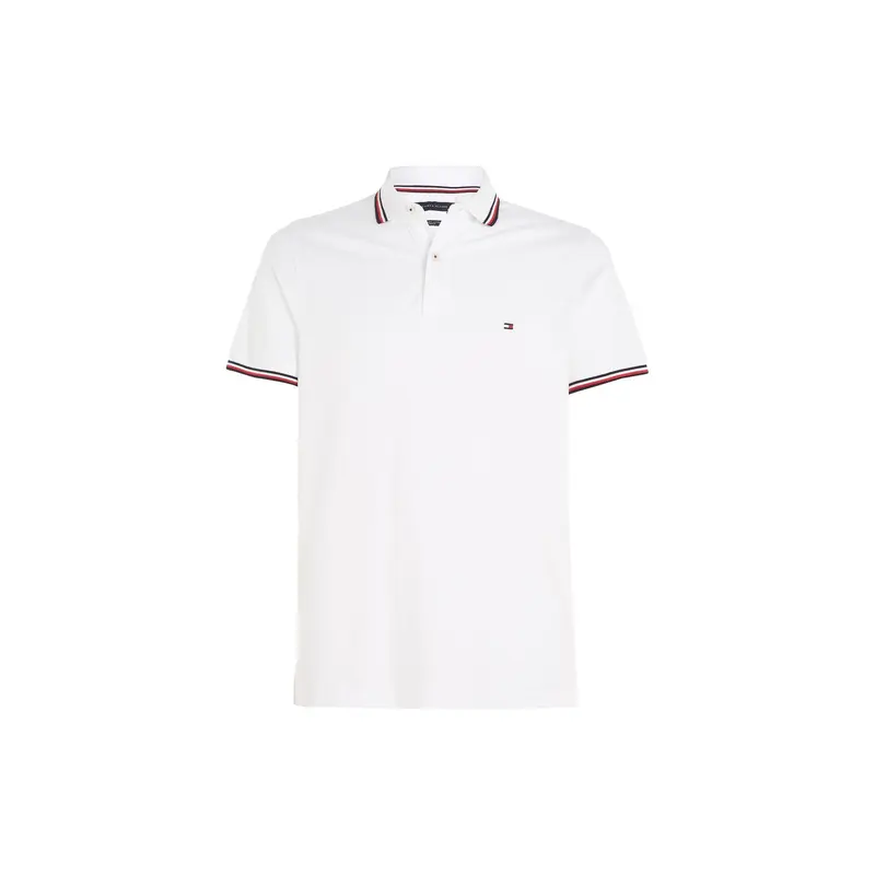 Tommy Tipped Slim Polo Top