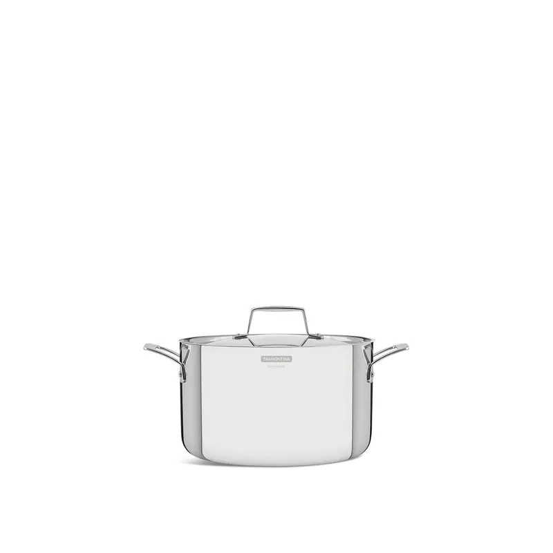 Grano Tri-Ply Stainless Steel Deep Casserole 5.8L
