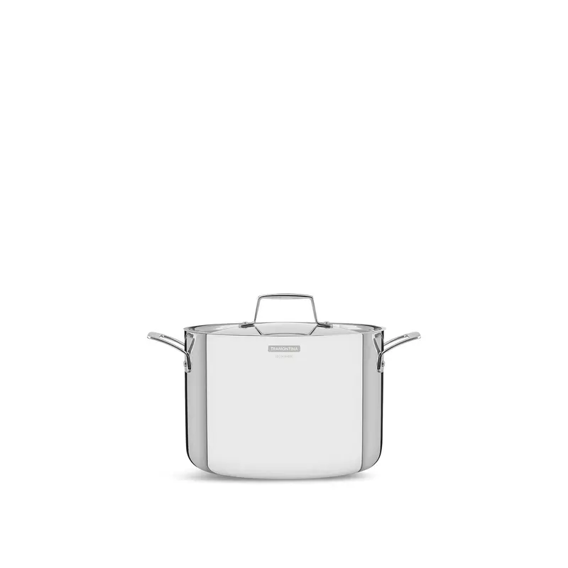 Grano Tri-Ply Stainless Steel Stock Pot 7.7L