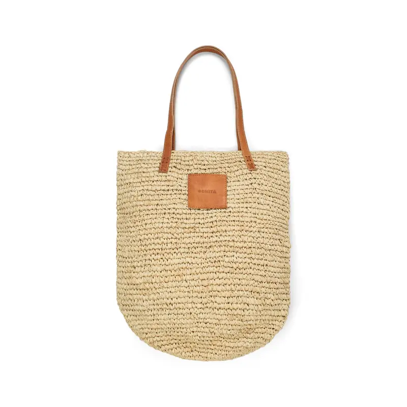 Raffia Tote Shopper