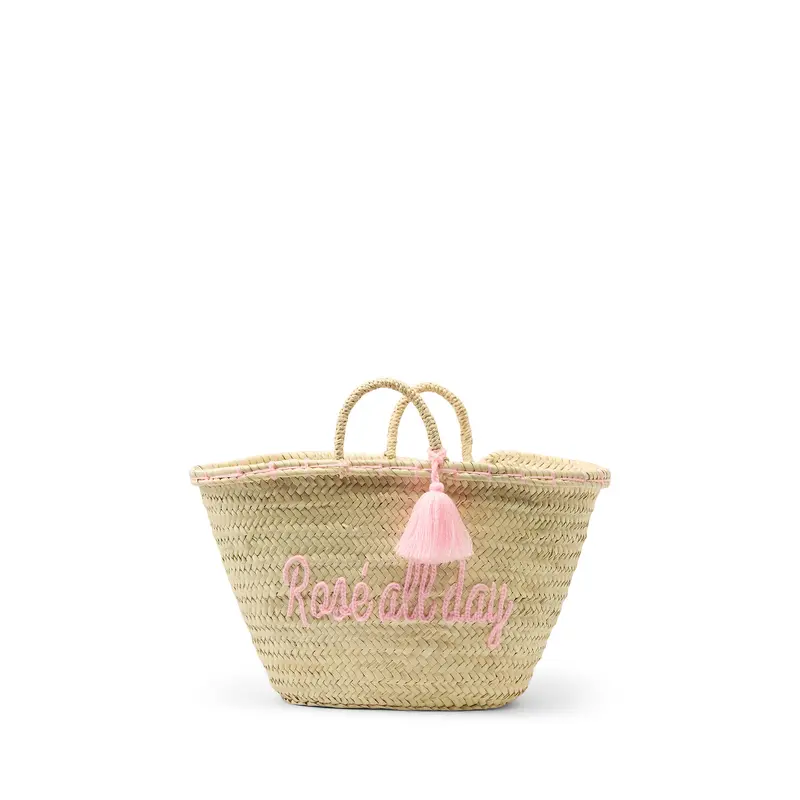 Rose All Day Slogan Basket