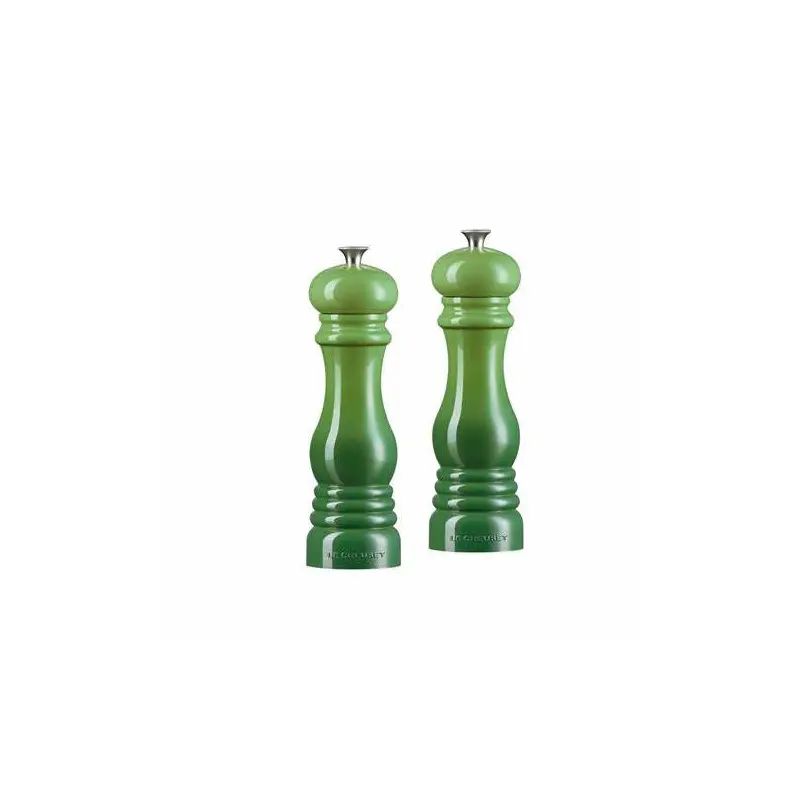 Le Creuset Salt and Pepper Mill Duo Bamboo Green