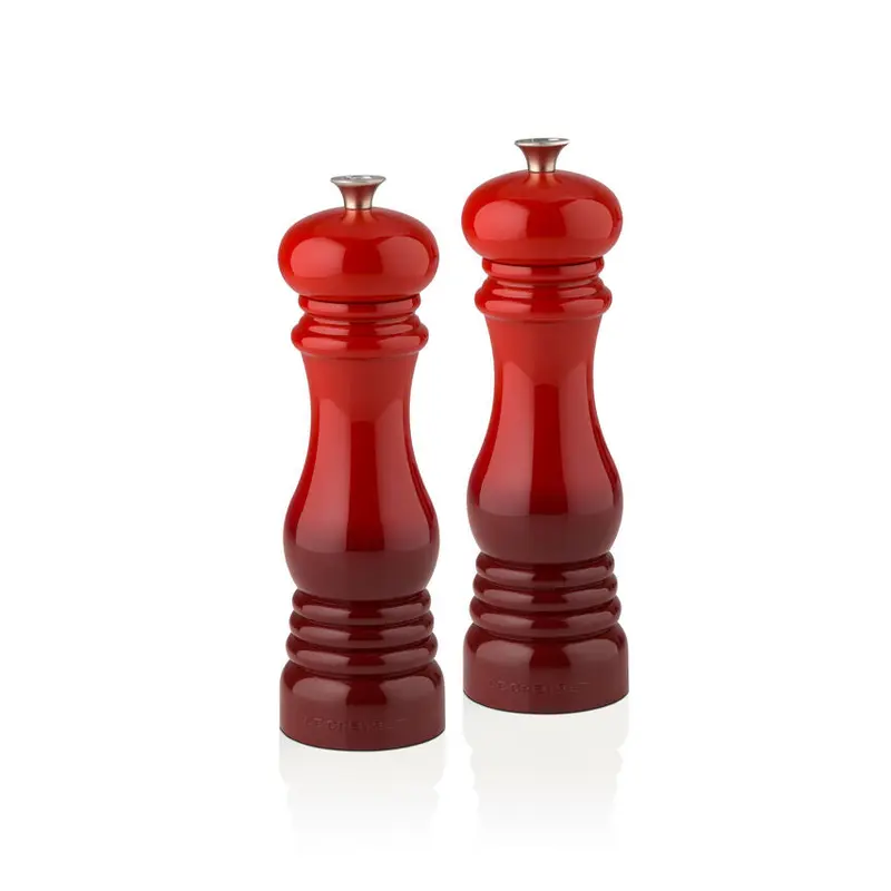 Le Creuset Salt and Pepper Mill Duo Cerise