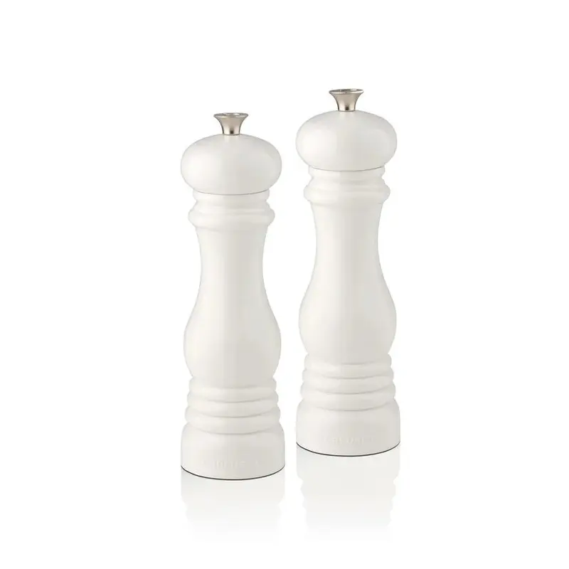 Le Creuset Salt and Pepper Mill Duo White