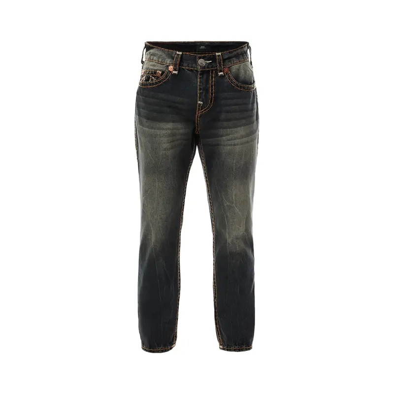 Rocco Super T No Flap Quadruple Logo Jeans